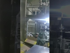 10 head Multihead Weighing Machine working with Packing Machine for Potato Chips Packing