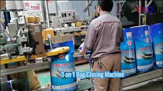 Sewing & Taping Bag Closing Machine