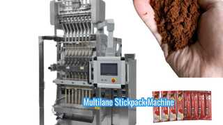 Instant Coffee Multilane Stickpack Machine
