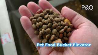 1.8L Z-shaped Bucket Elevator for Pet Food Conveying